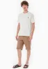 Men's Palm Tree Modal Blend T-Shirt Off White sold by Ivalo.com