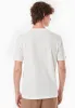 Men's Palm Tree Modal Blend T-Shirt Off White sold by Ivalo.com
