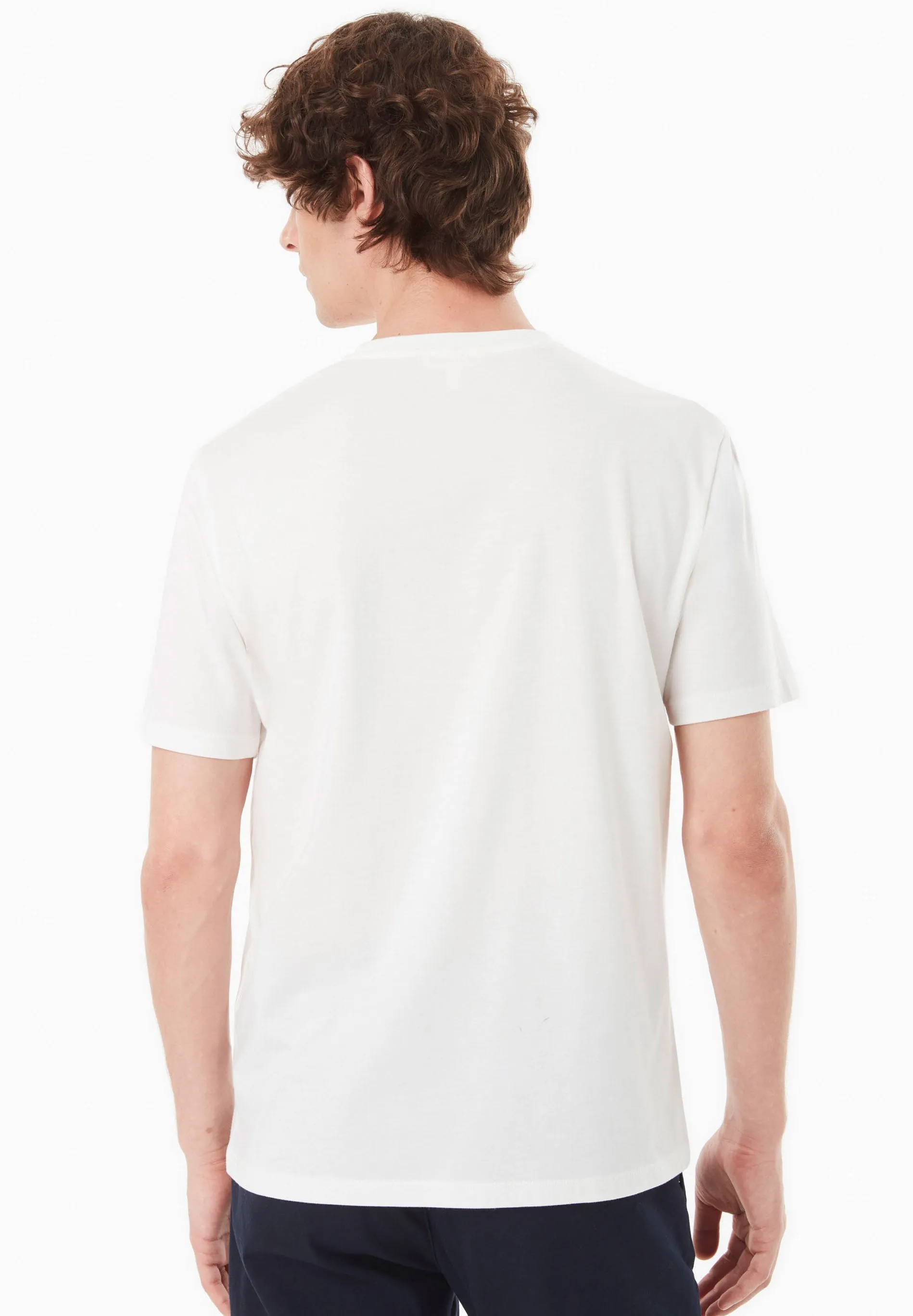 Men's Dolphin Modal Blend T-Shirt Off White sold by Ivalo.com product image thumbnail 3