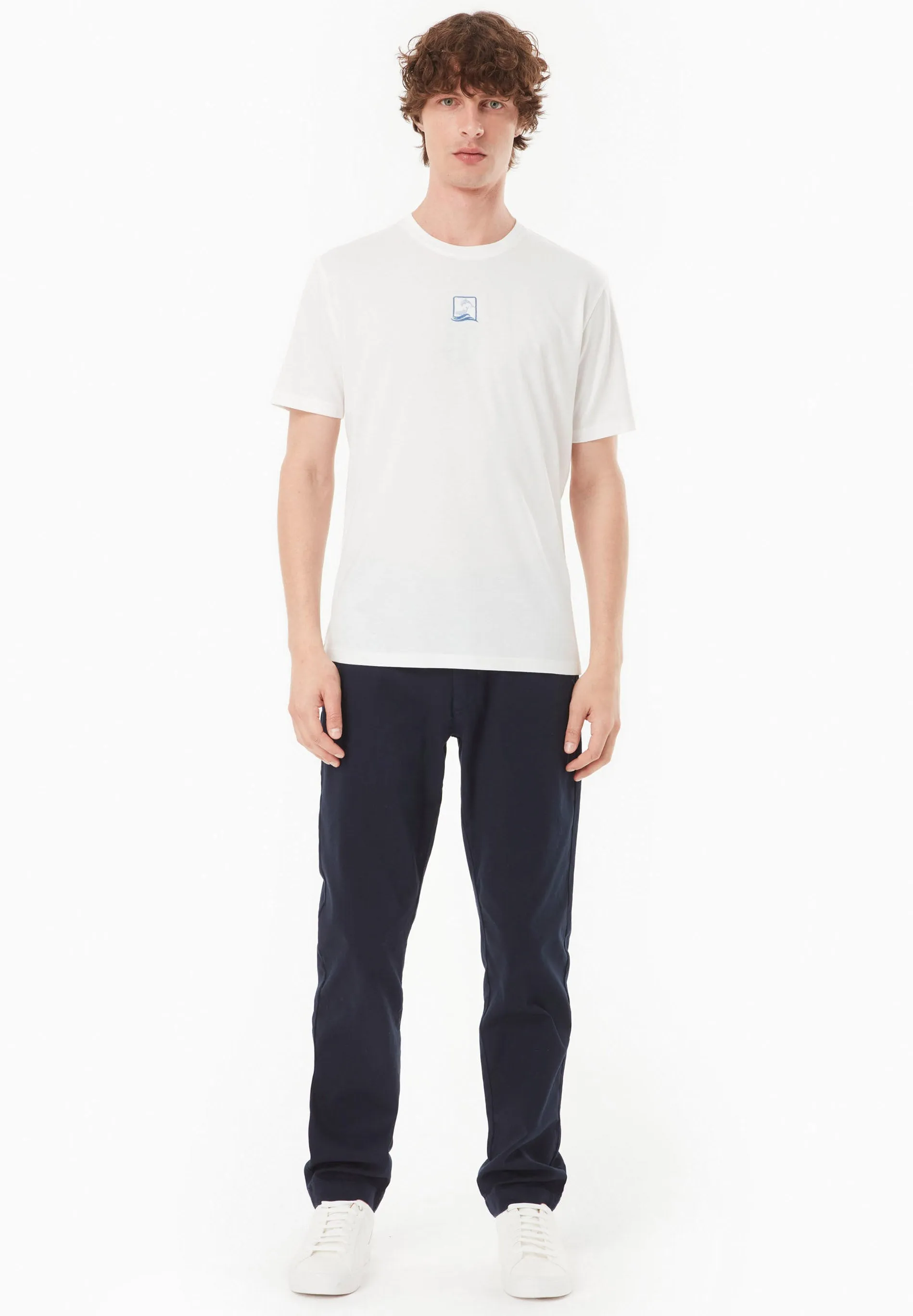 Men's Dolphin Modal Blend T-Shirt Off White sold by Ivalo.com product image thumbnail 4