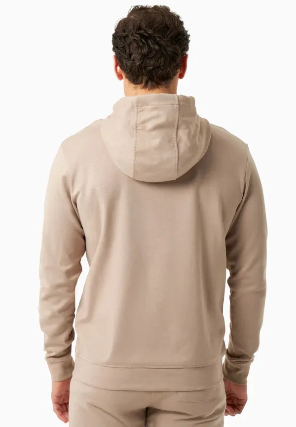 Men's Modal Blend Hoodie Sand sold by Ivalo.com product image thumbnail 2