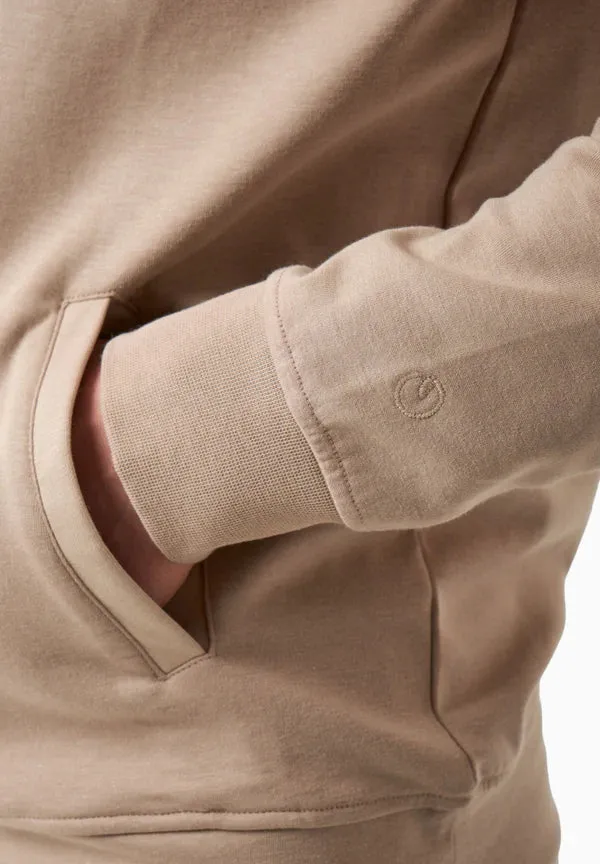 Men's Modal Blend Hoodie Sand sold by Ivalo.com product image thumbnail 5