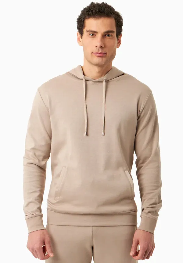 Men's Modal Blend Hoodie Sand sold by Ivalo.com