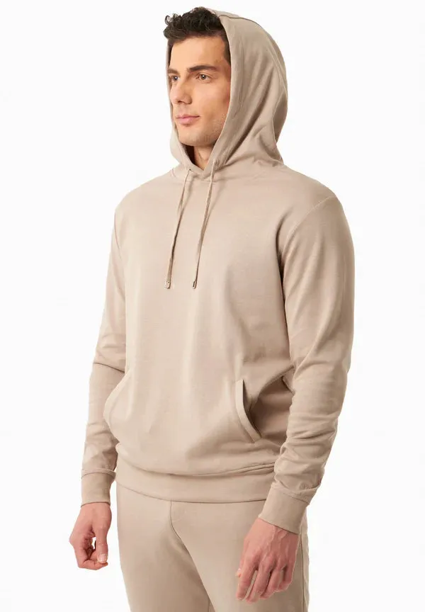 Men's Modal Blend Hoodie Sand sold by Ivalo.com product image thumbnail 3