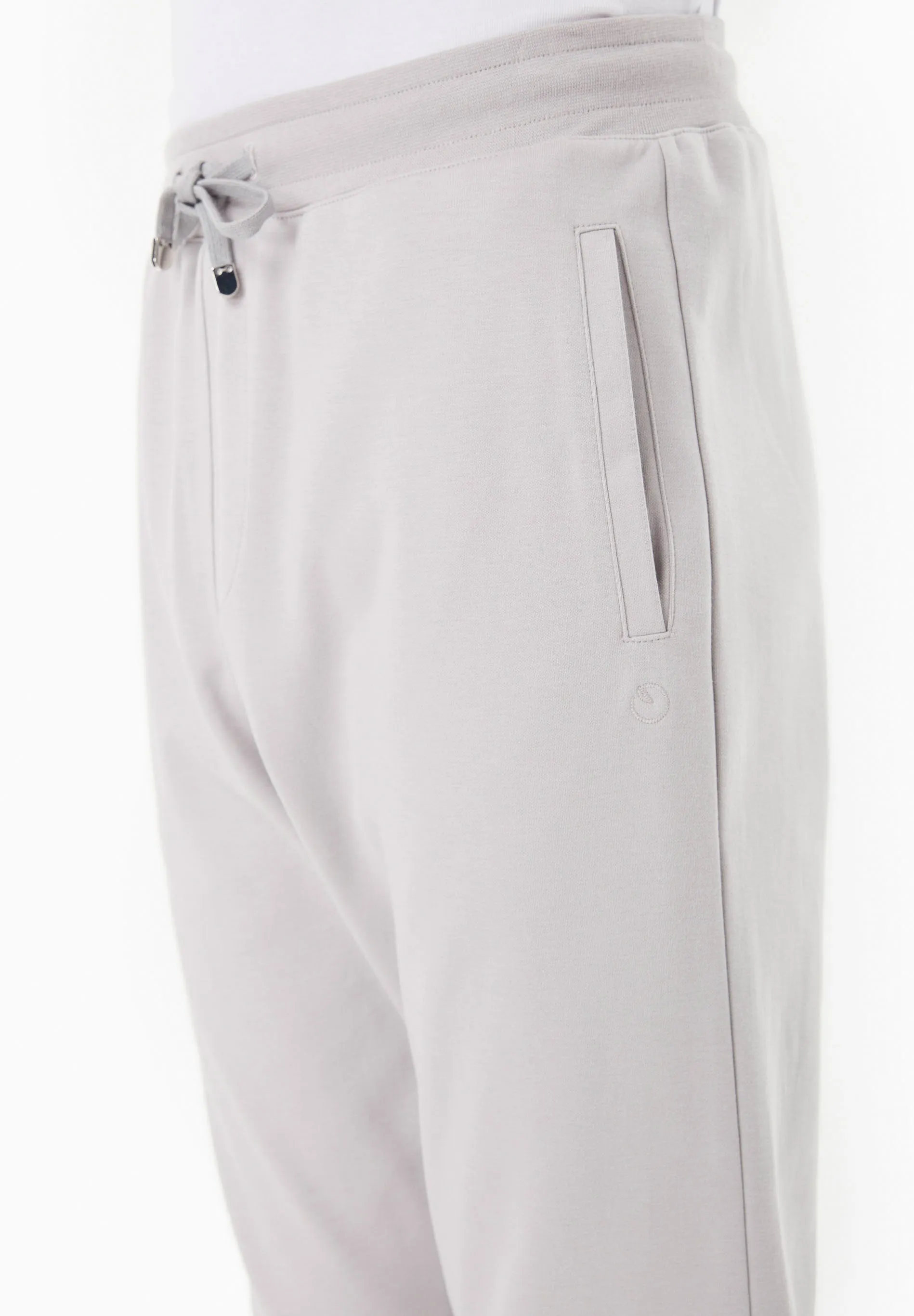 Men's Modal Blend Sweatpants Light Grey sold by Ivalo.com product image thumbnail 5