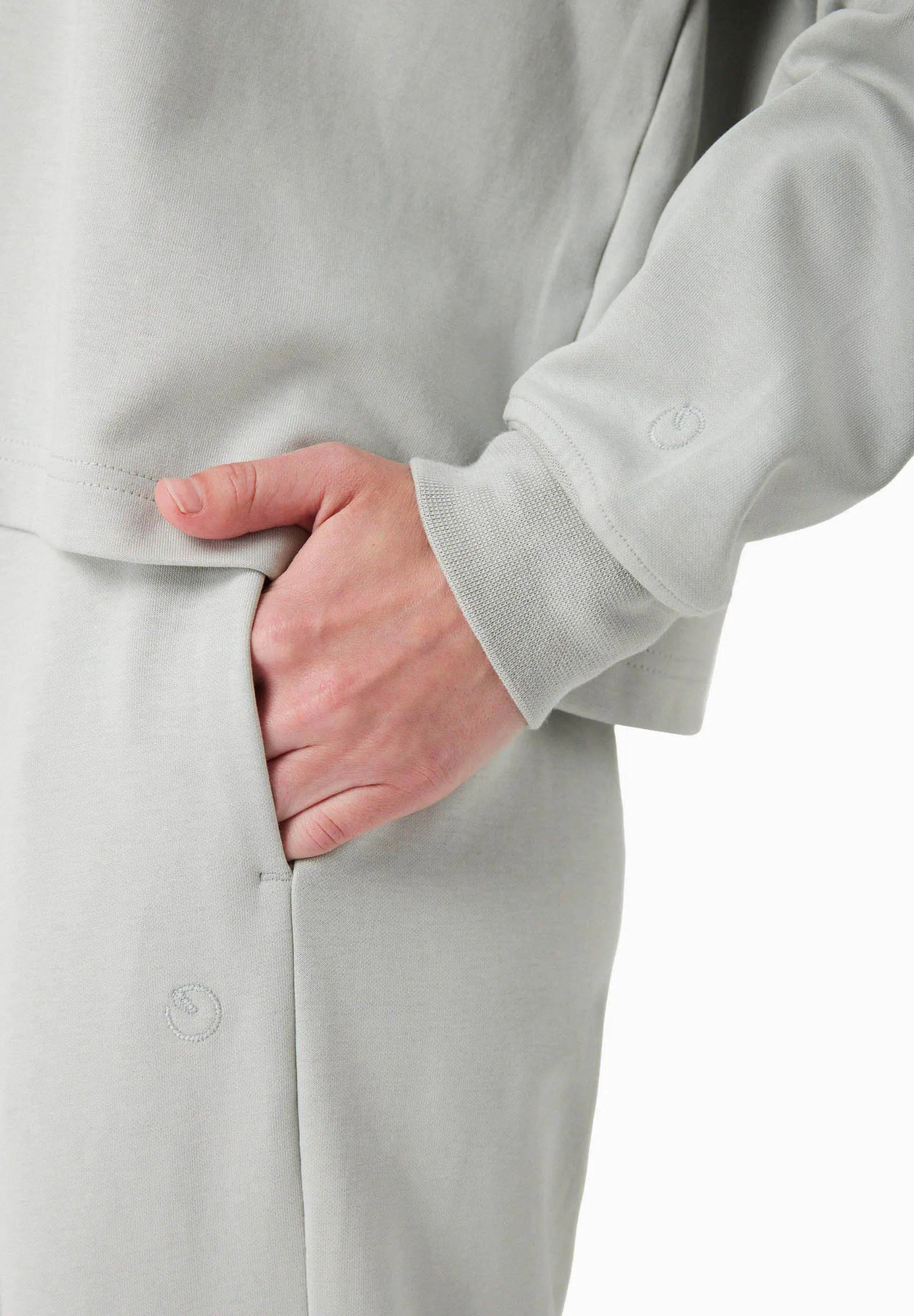 Women's Modal Blend Hoodie Green Moss sold by Ivalo.com product image thumbnail 5