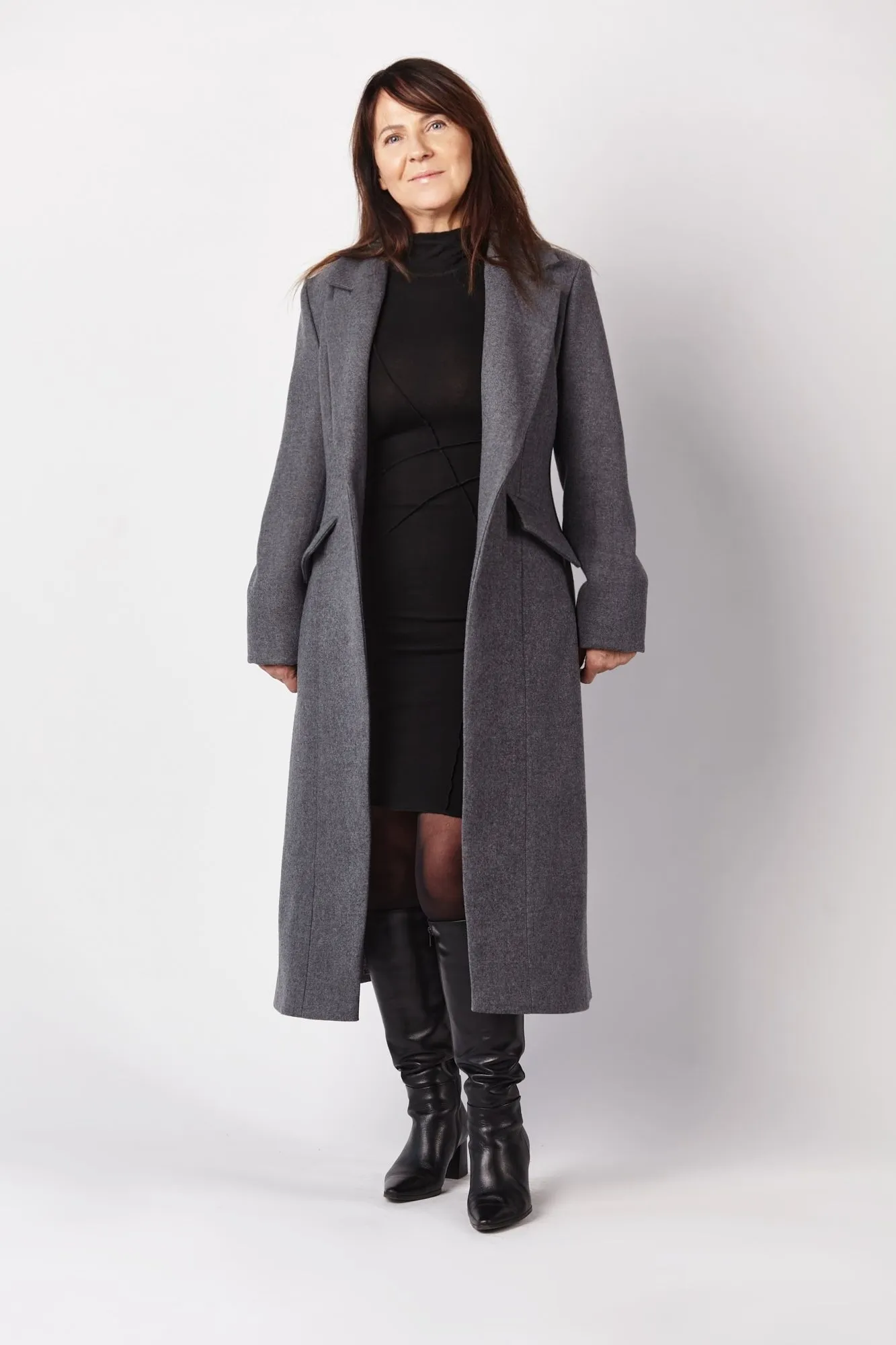 Classic Wool Coat Extravagant Grey sold by Ivalo.com product image thumbnail 5
