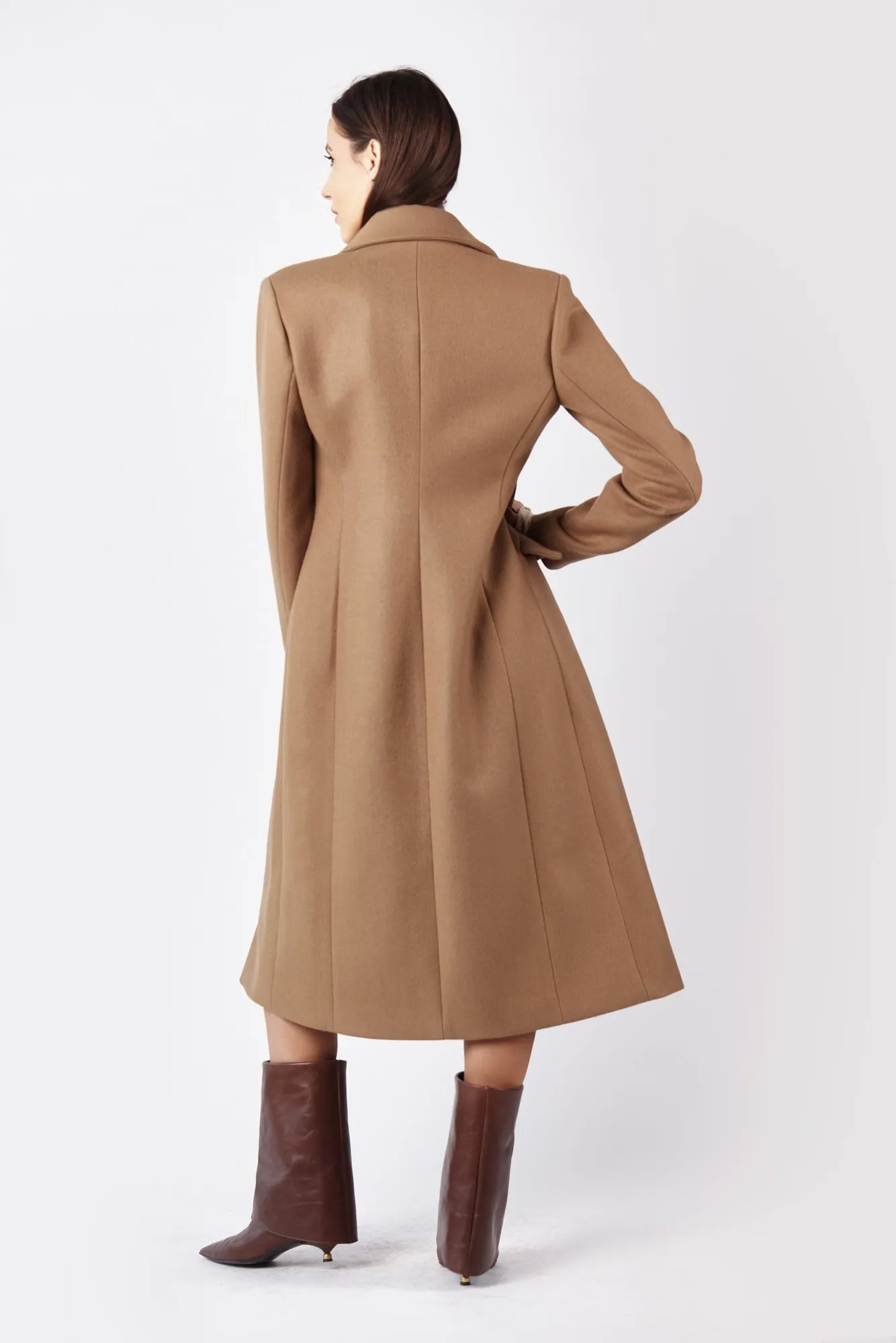 Classic Wool Coat Caramel sold by Ivalo.com product image thumbnail 2