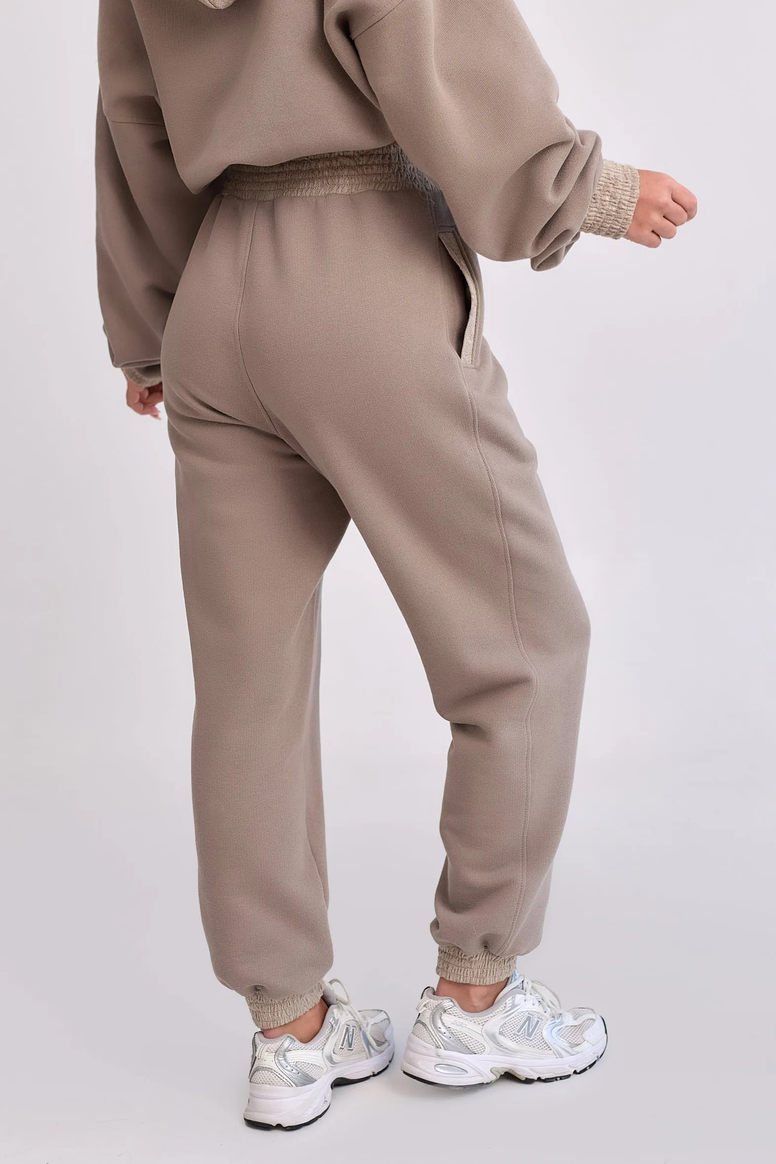 Lantre Jacquard Trim Sweatpants Beige sold by Ivalo.com product image thumbnail 2