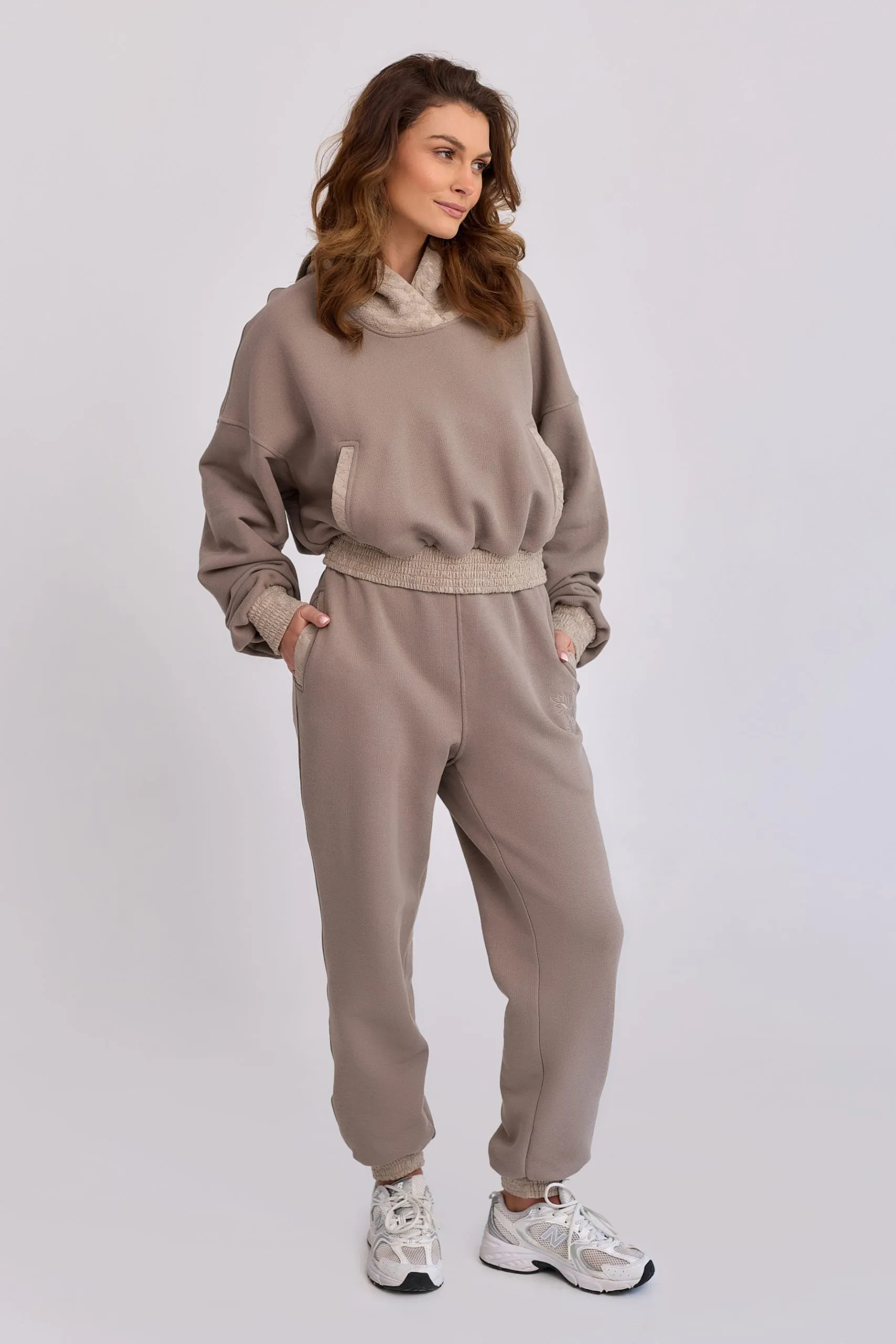 Lantre Jacquard Trim Sweatpants Beige sold by Ivalo.com product image thumbnail 3