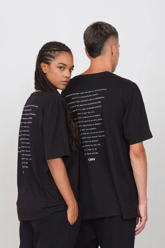 Unisex Oversized Crewneck T-Shirt sold by Ivalo.com