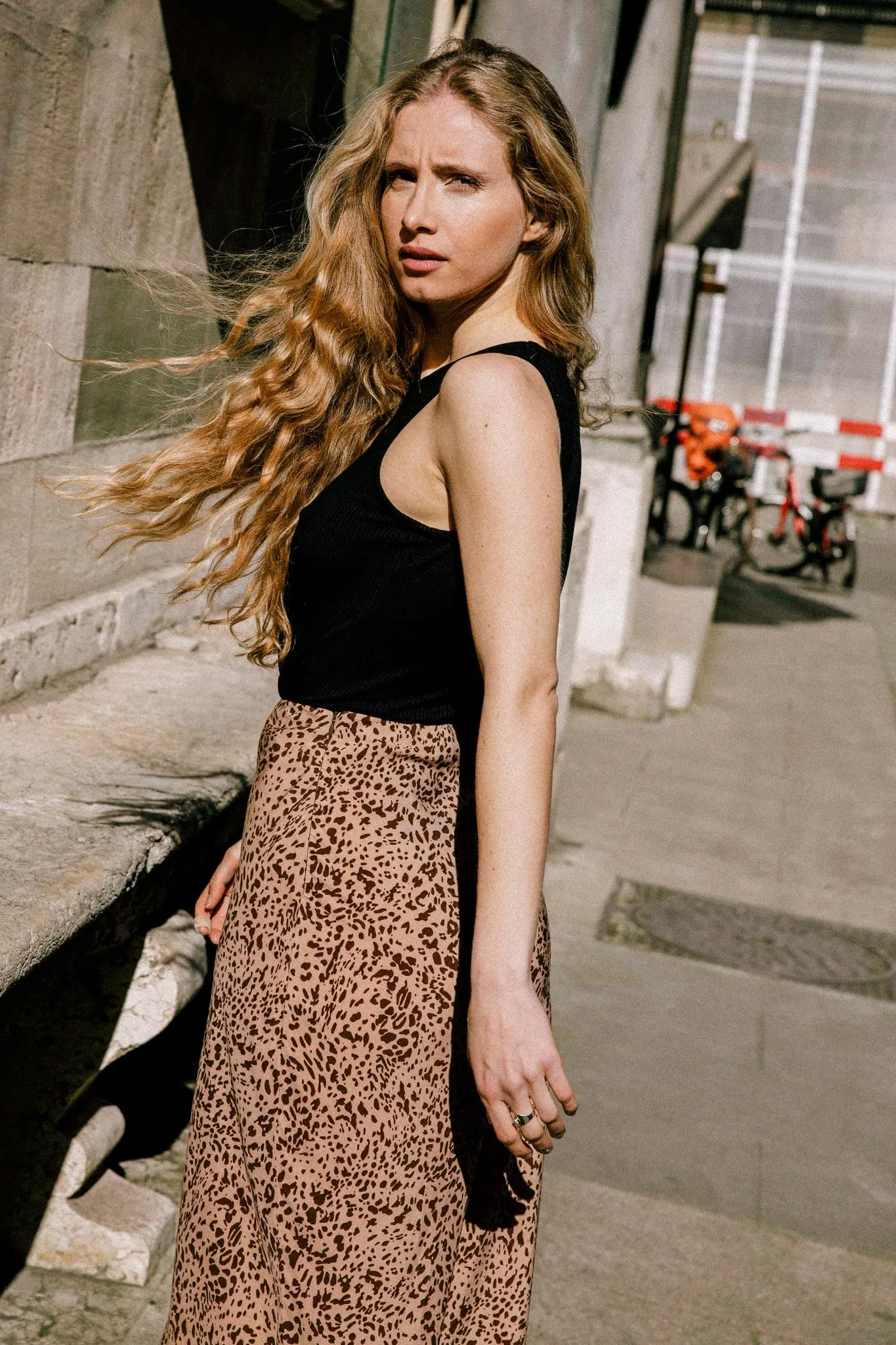 Iris Skirt Leopard sold by Ivalo.com product image thumbnail 3