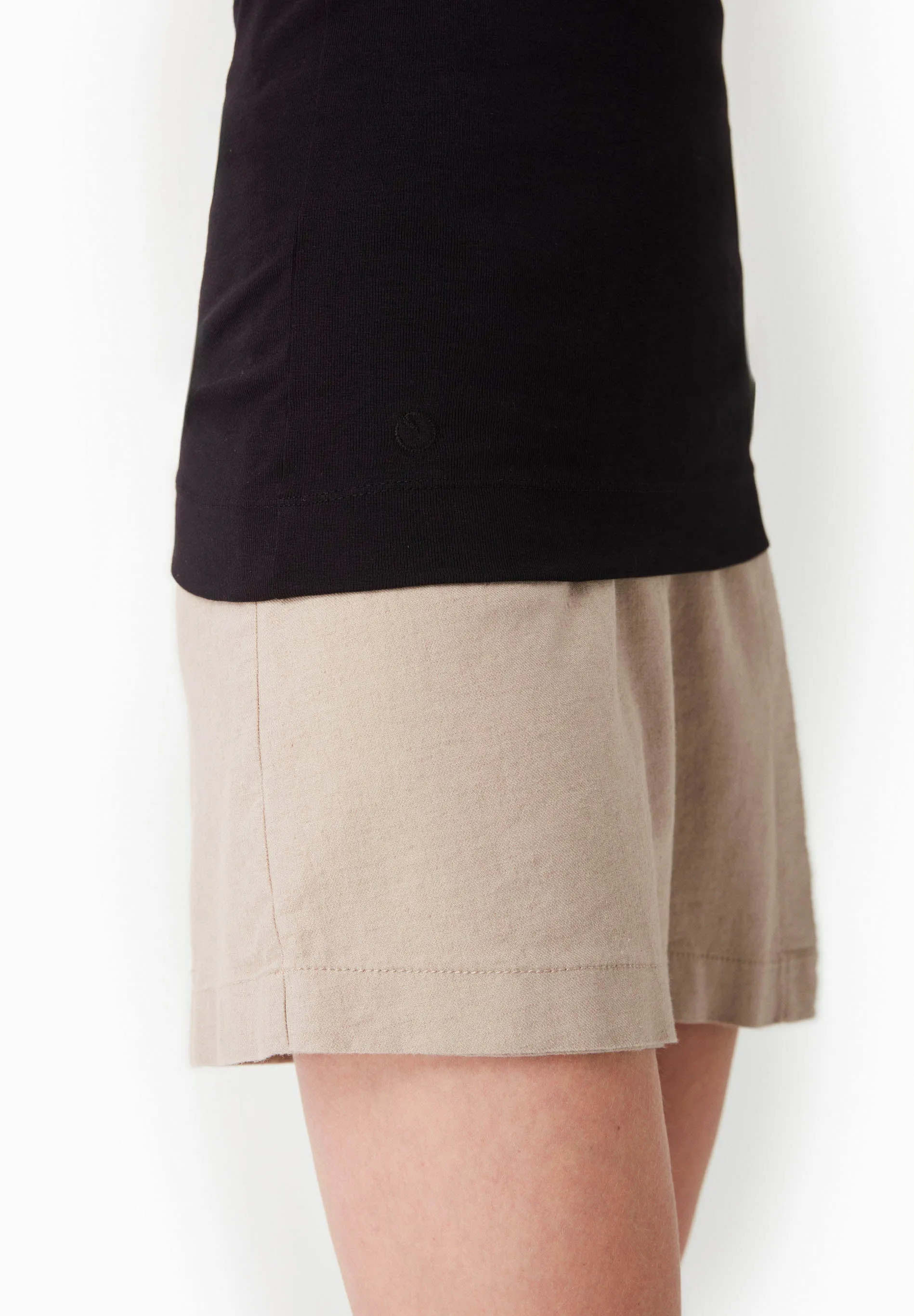 Women's High Neckline Ribbed Top Black sold by Ivalo.com product image thumbnail 5