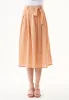 Organic Cotton Voile Midi Skirt Indian Tan sold by Ivalo.com