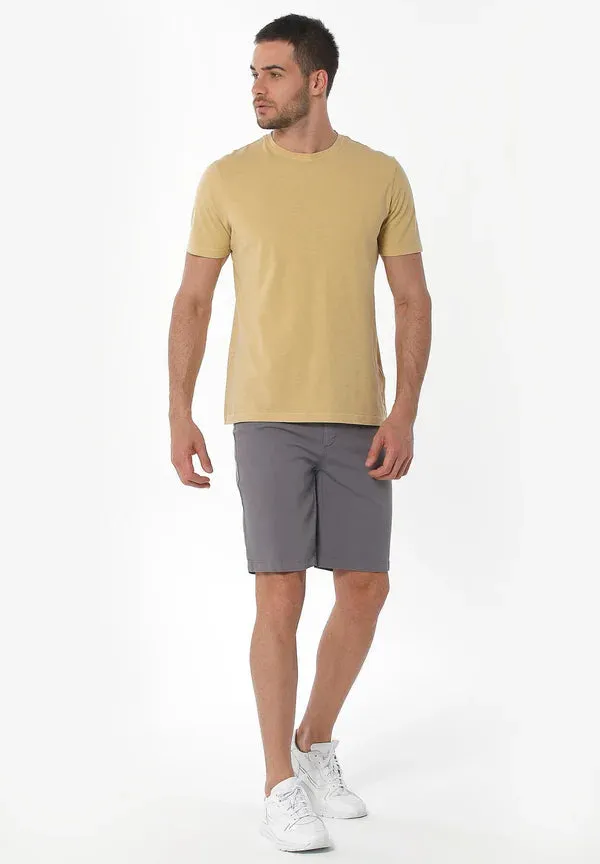 Men's Five-Pocket Organic Cotton Shorts Shadow sold by Ivalo.com product image thumbnail 2