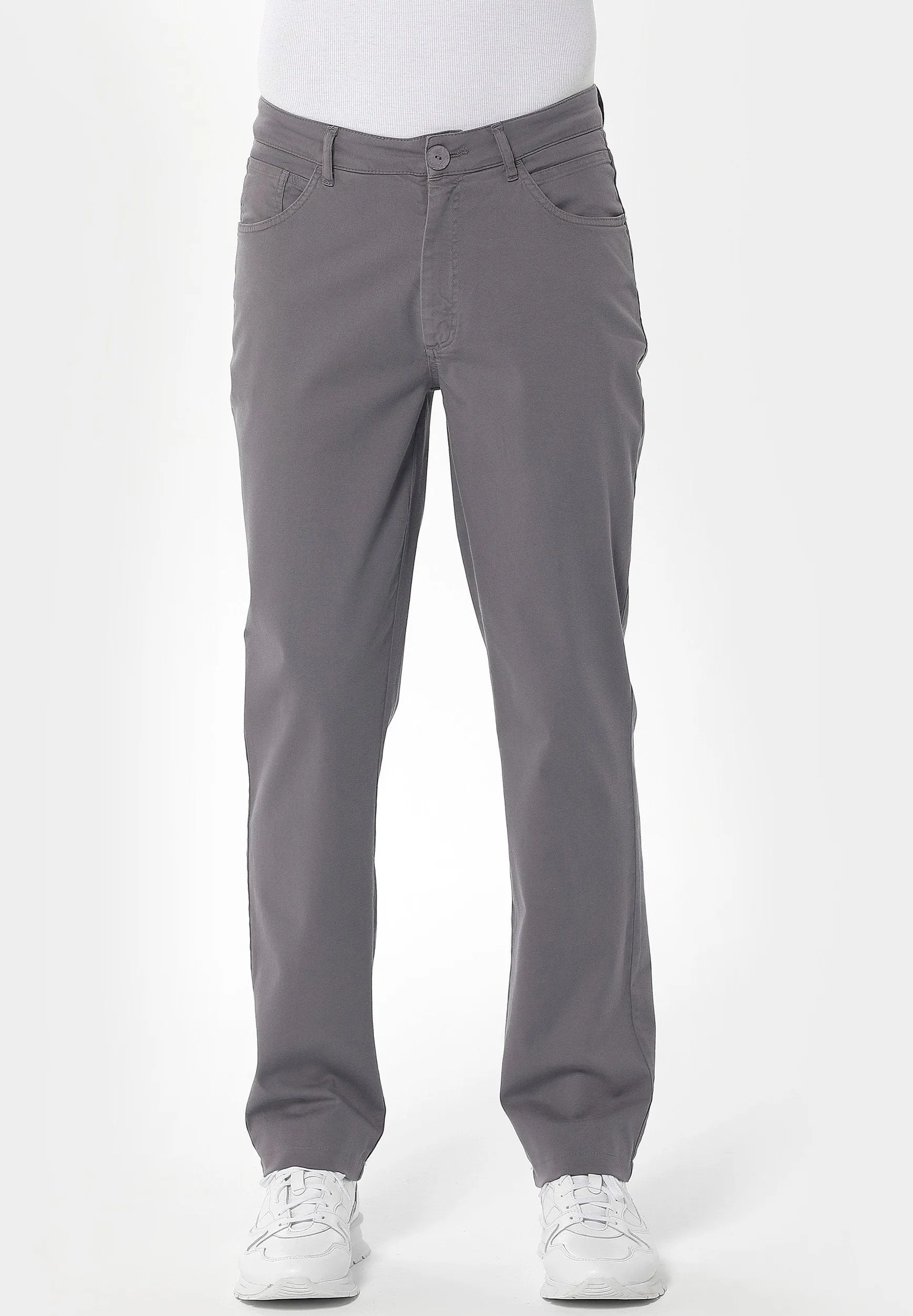 Men's Five-Pocket Organic Cotton Trousers Shadow sold by Ivalo.com