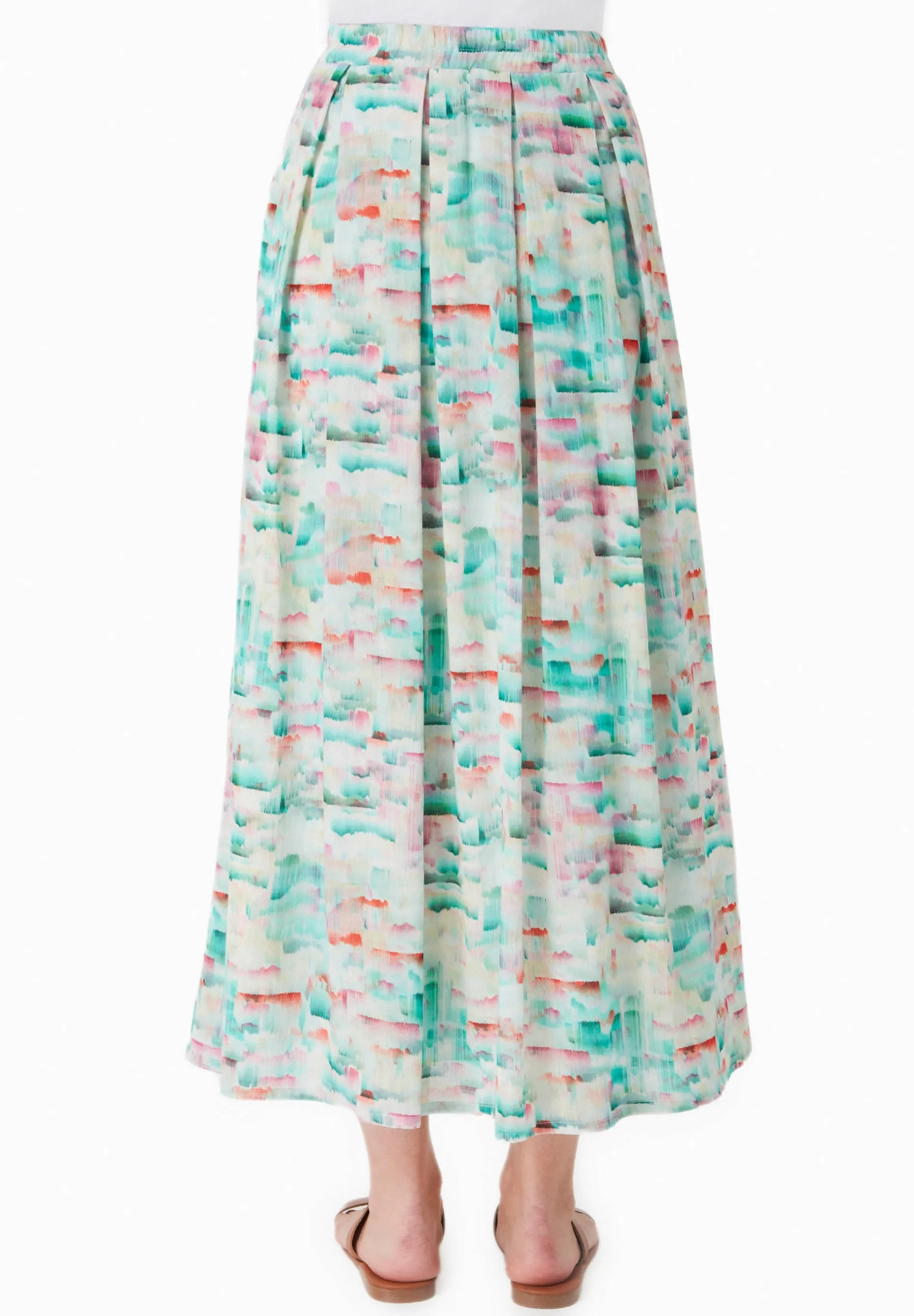 Long Crinkle Voile Skirt Brushed Effect sold by Ivalo.com product image thumbnail 4