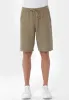 Men's Linen Blend Casual Shorts Olive sold by Ivalo.com
