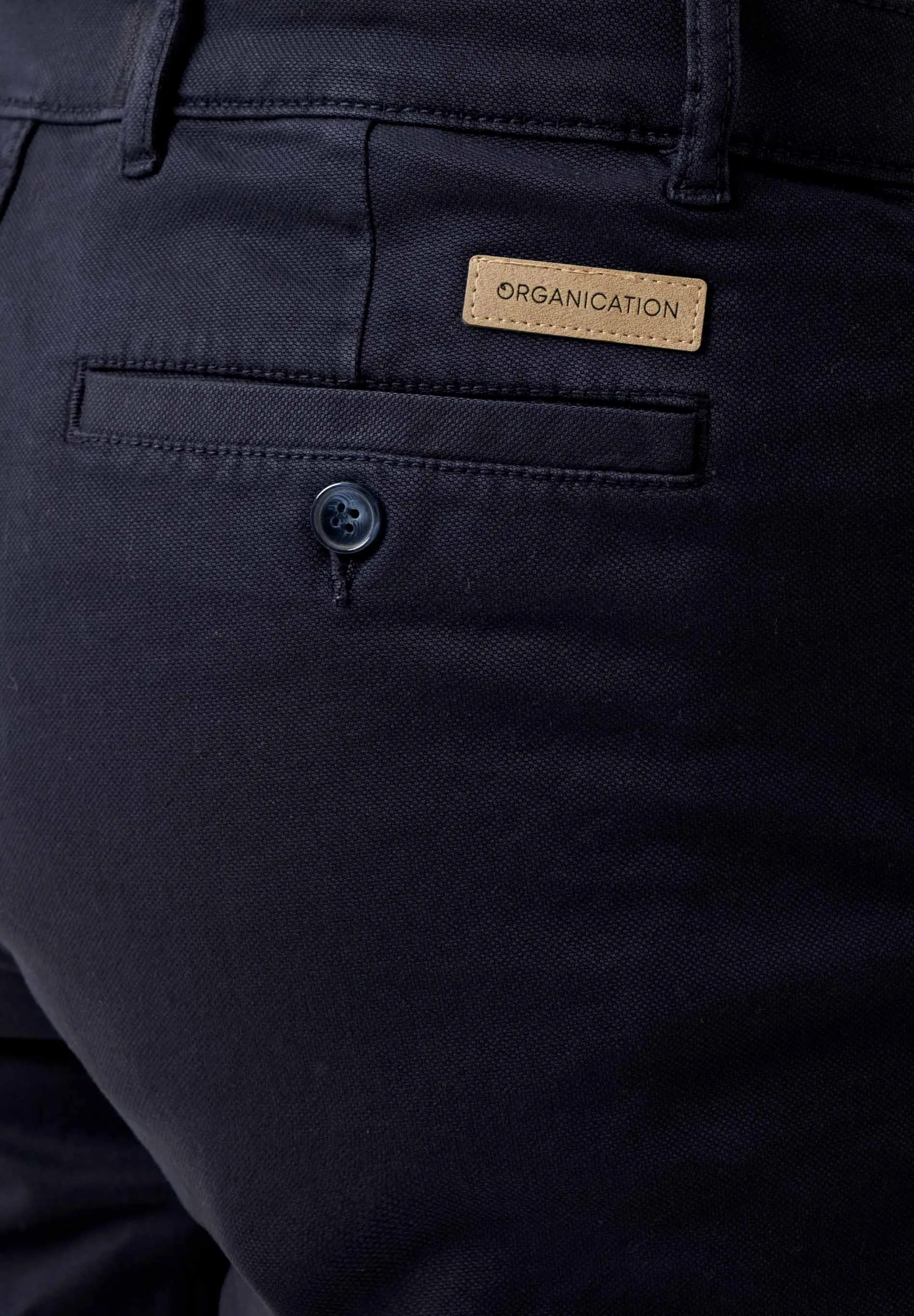 Men's Regular-Fit Organic Cotton Shorts Dark Navy sold by Ivalo.com product image thumbnail 5