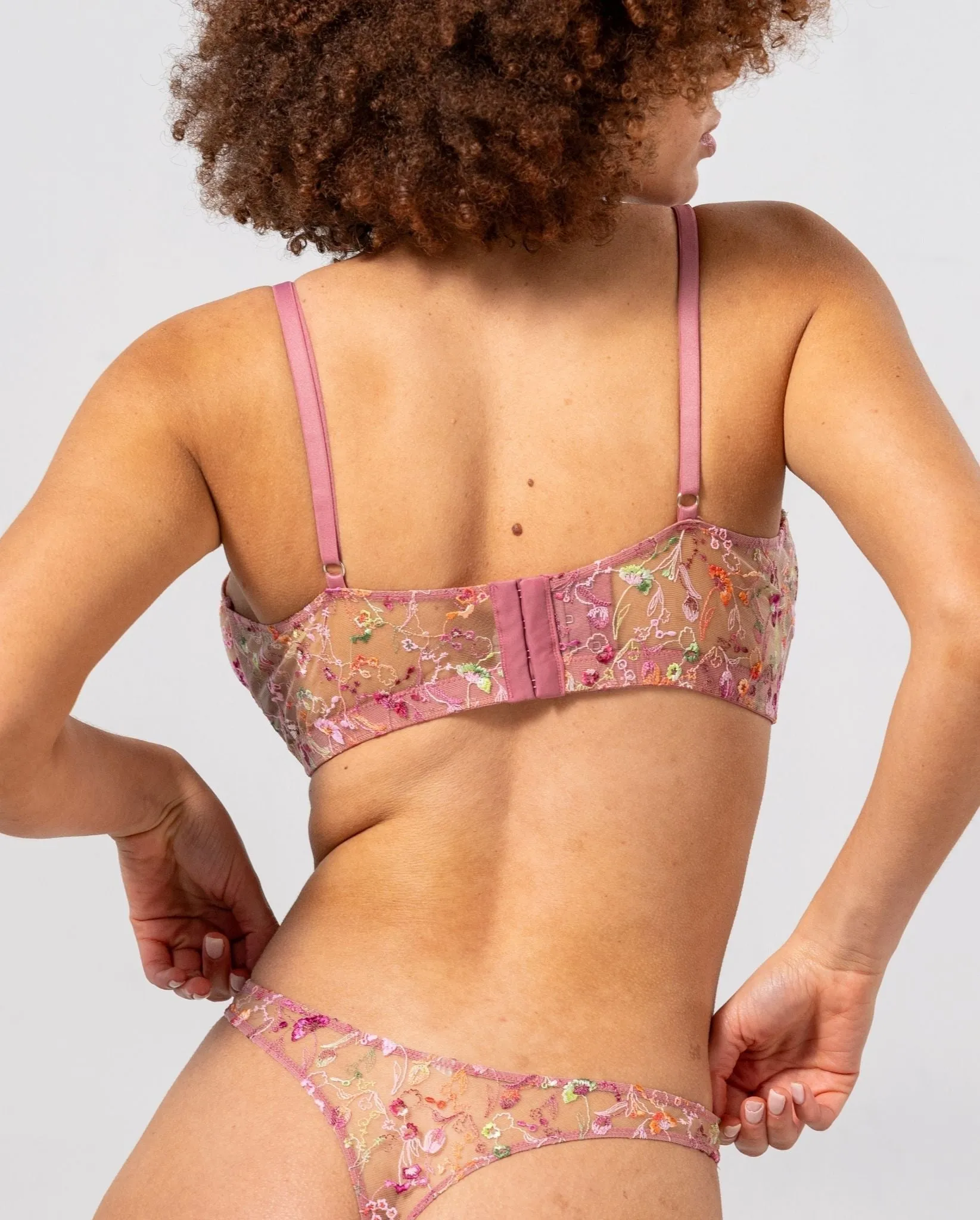 Mesh Balconette Pink sold by Ivalo.com product image thumbnail 4