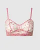 Mesh Balconette Pink sold by Ivalo.com