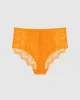 Lace Highwaist Briefs Apricot sold by Ivalo.com