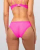 Mesh Lace Trim Bikini Briefs Neon Pink sold by Ivalo.com