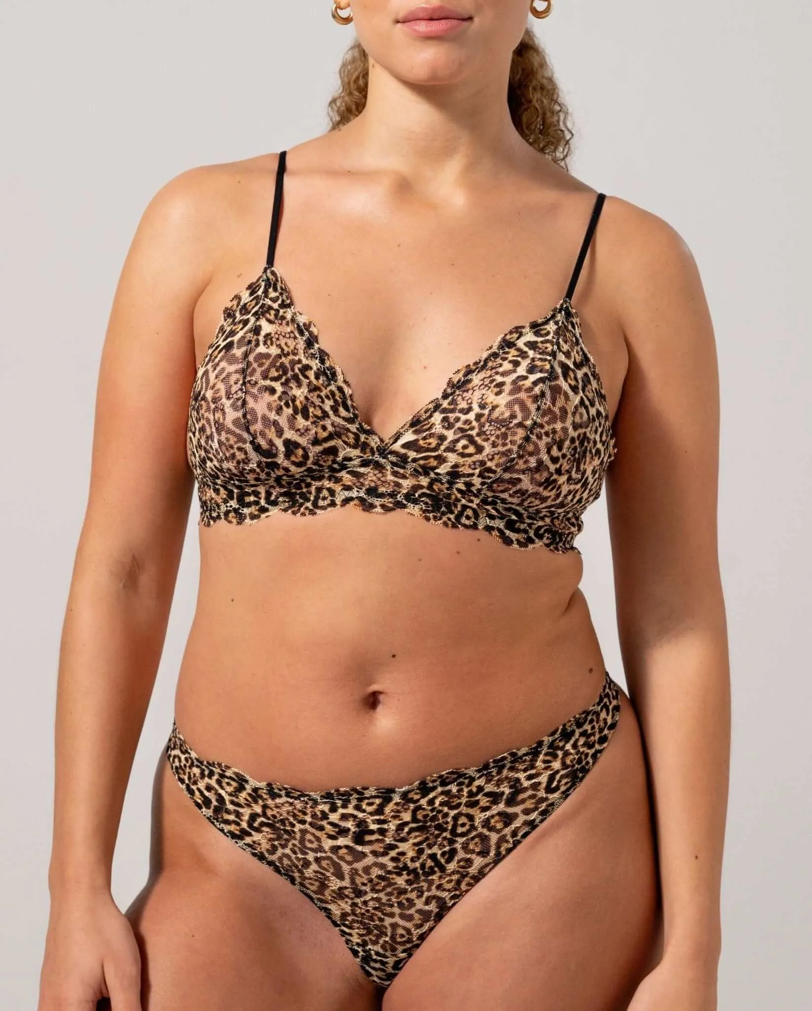 Lace Thong 3-Pack Leopard sold by Ivalo.com product image thumbnail 4