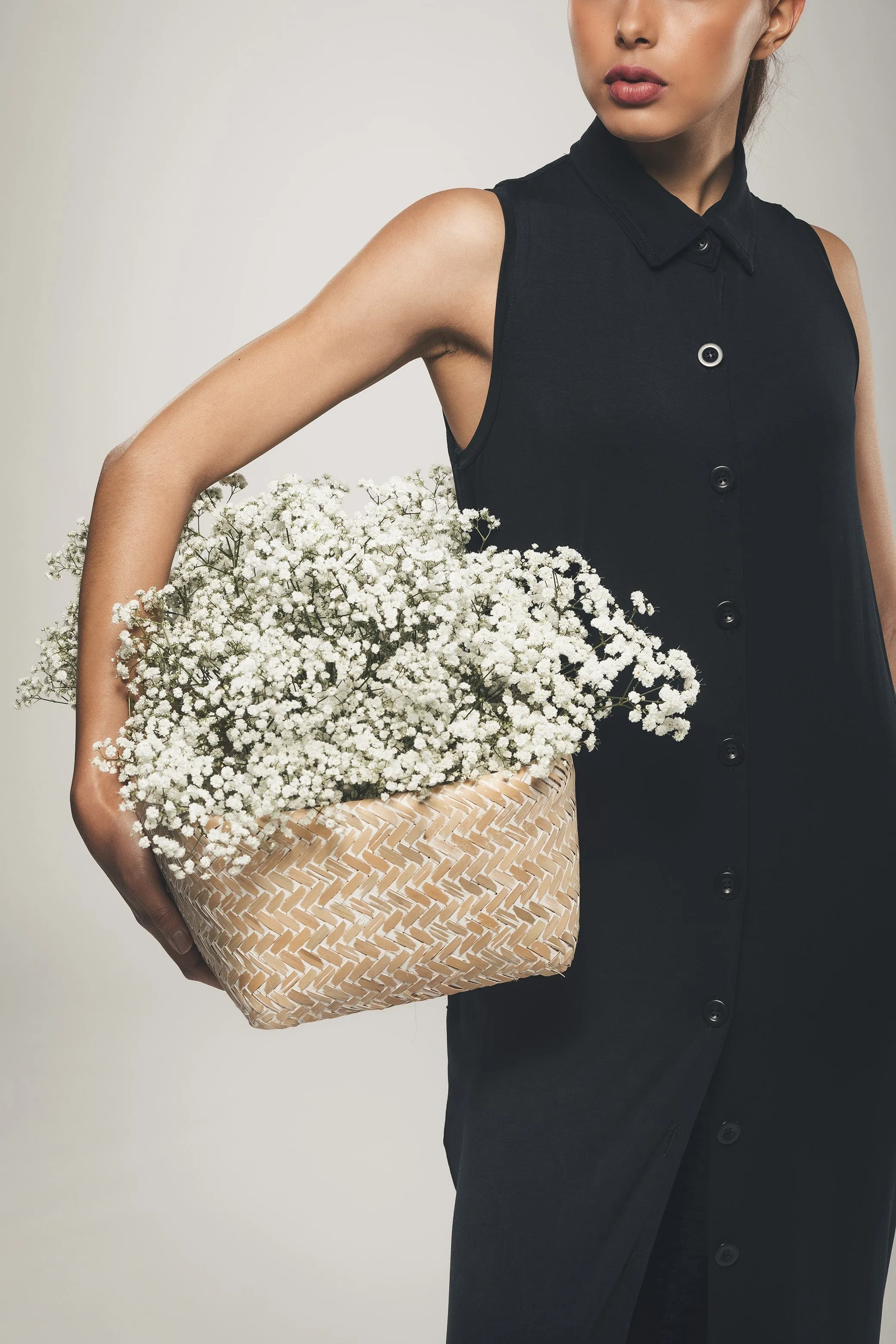 Sleeveless Shirt Dress Black sold by Ivalo.com product image thumbnail 5