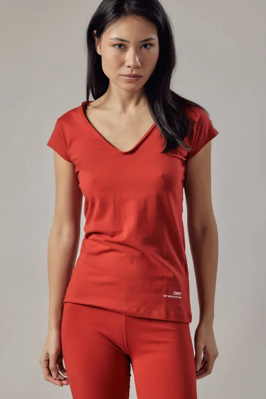 Women's V-Neck T-Shirt sold by Ivalo.com