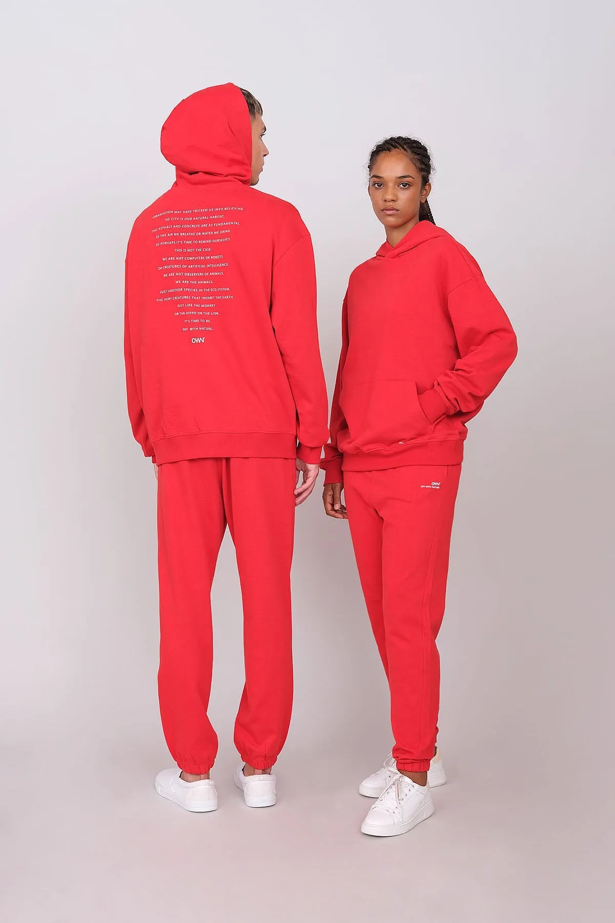Off With Nature Unisex Oversized Hoodie sold by Ivalo.com