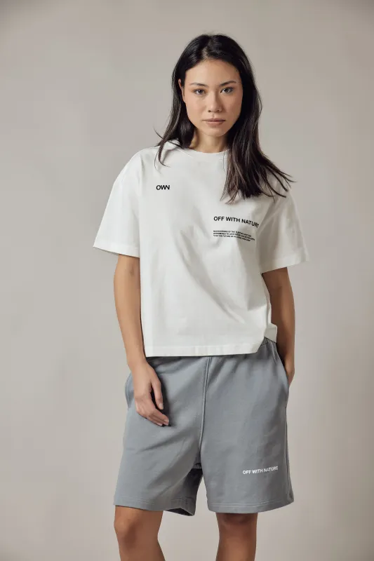 Off With Nature Loose Fit Crewneck T-Shirt sold by Ivalo.com