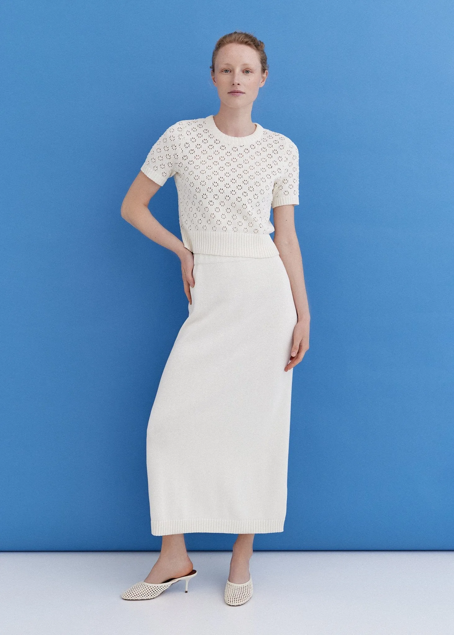 Knitted Cotton Lace Top Lily sold by Ivalo.com product image thumbnail 5