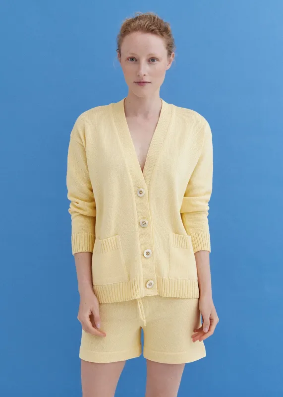 Knitted Cotton Cardigan with Buttons Sun sold by Ivalo.com