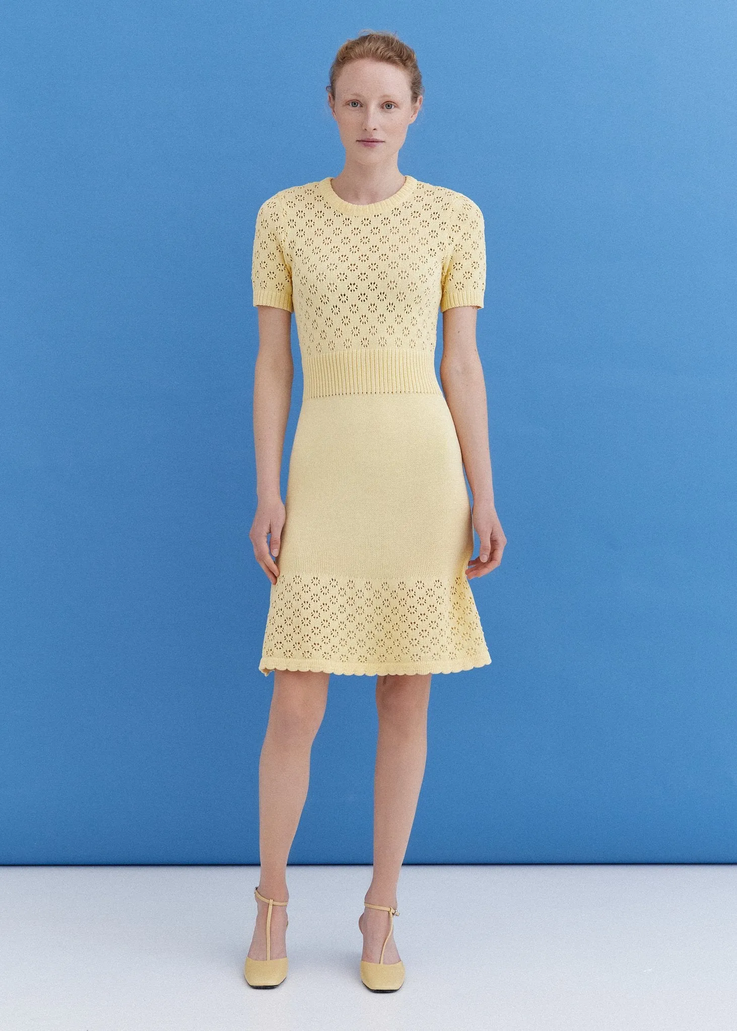 Knitted Cotton Lace Dress Sun sold by Ivalo.com