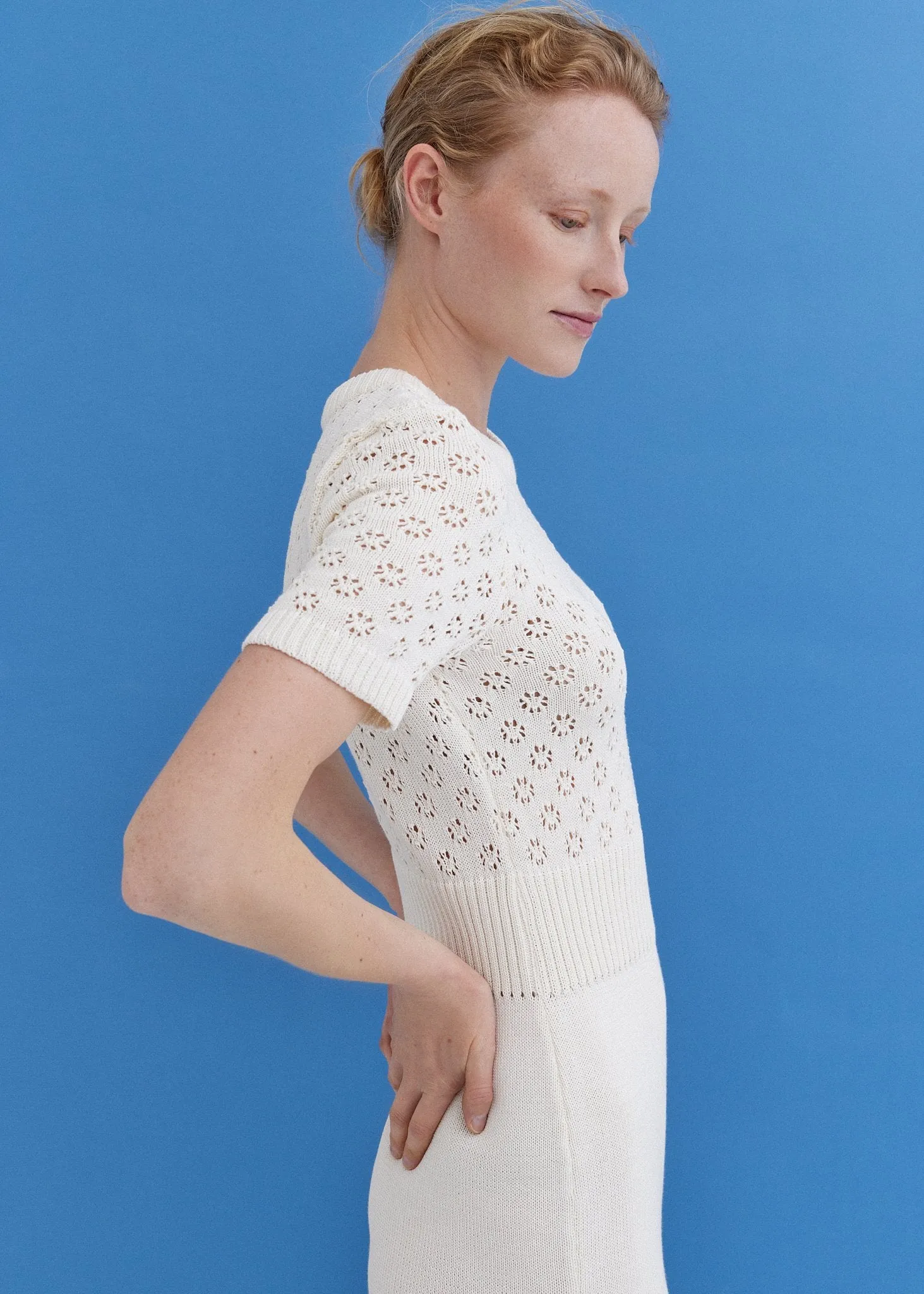 Knitted Cotton Lace Dress Lily sold by Ivalo.com product image thumbnail 4