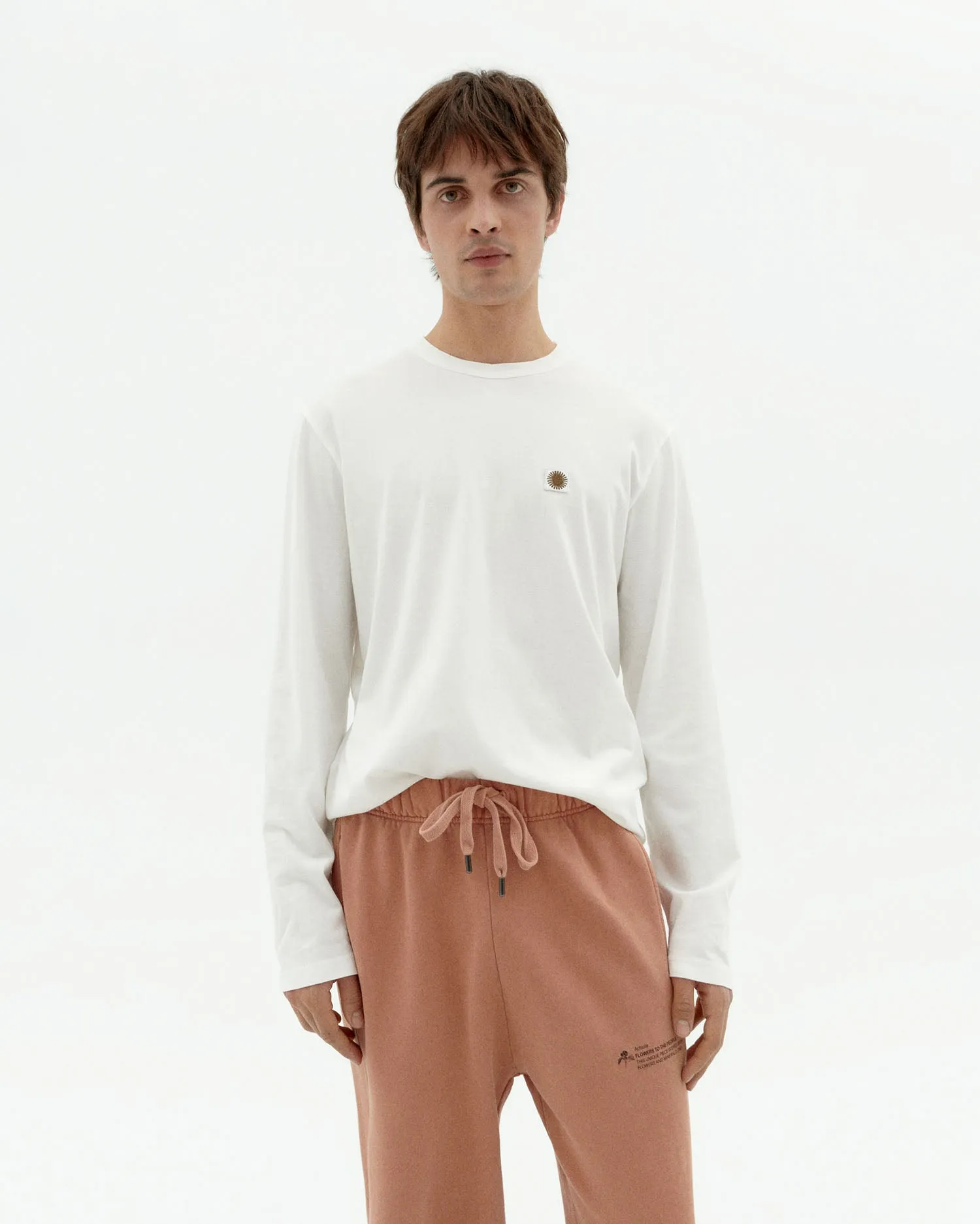 Emilio Long Sleeved Sun Type T-Shirt White sold by Ivalo.com