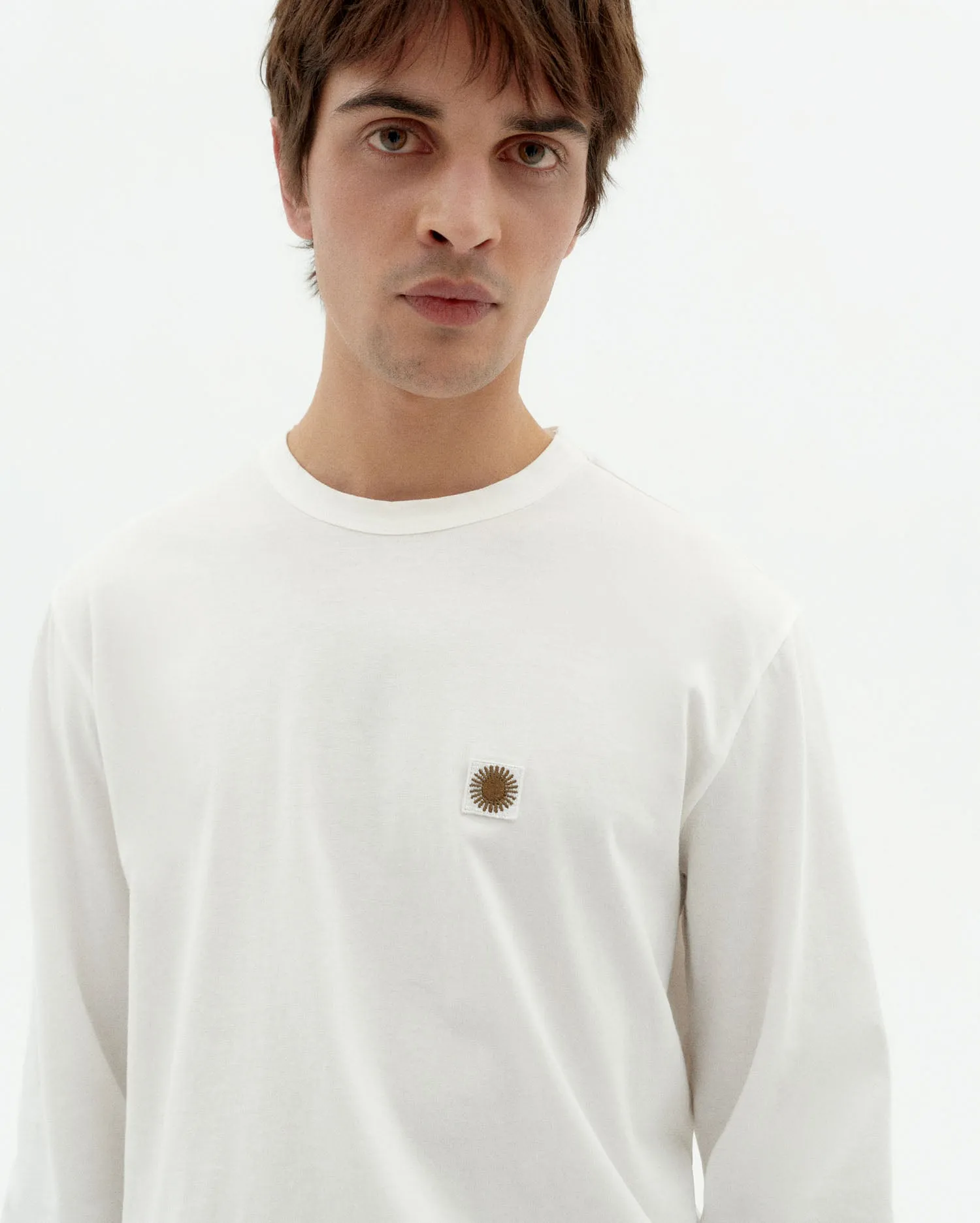 Emilio Long Sleeved Sun Type T-Shirt White sold by Ivalo.com product image thumbnail 3