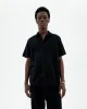 Men's Tom Button-Up Shirt Seersucker Black sold by Ivalo.com