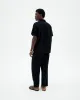 Men's Tom Button-Up Shirt Seersucker Black sold by Ivalo.com