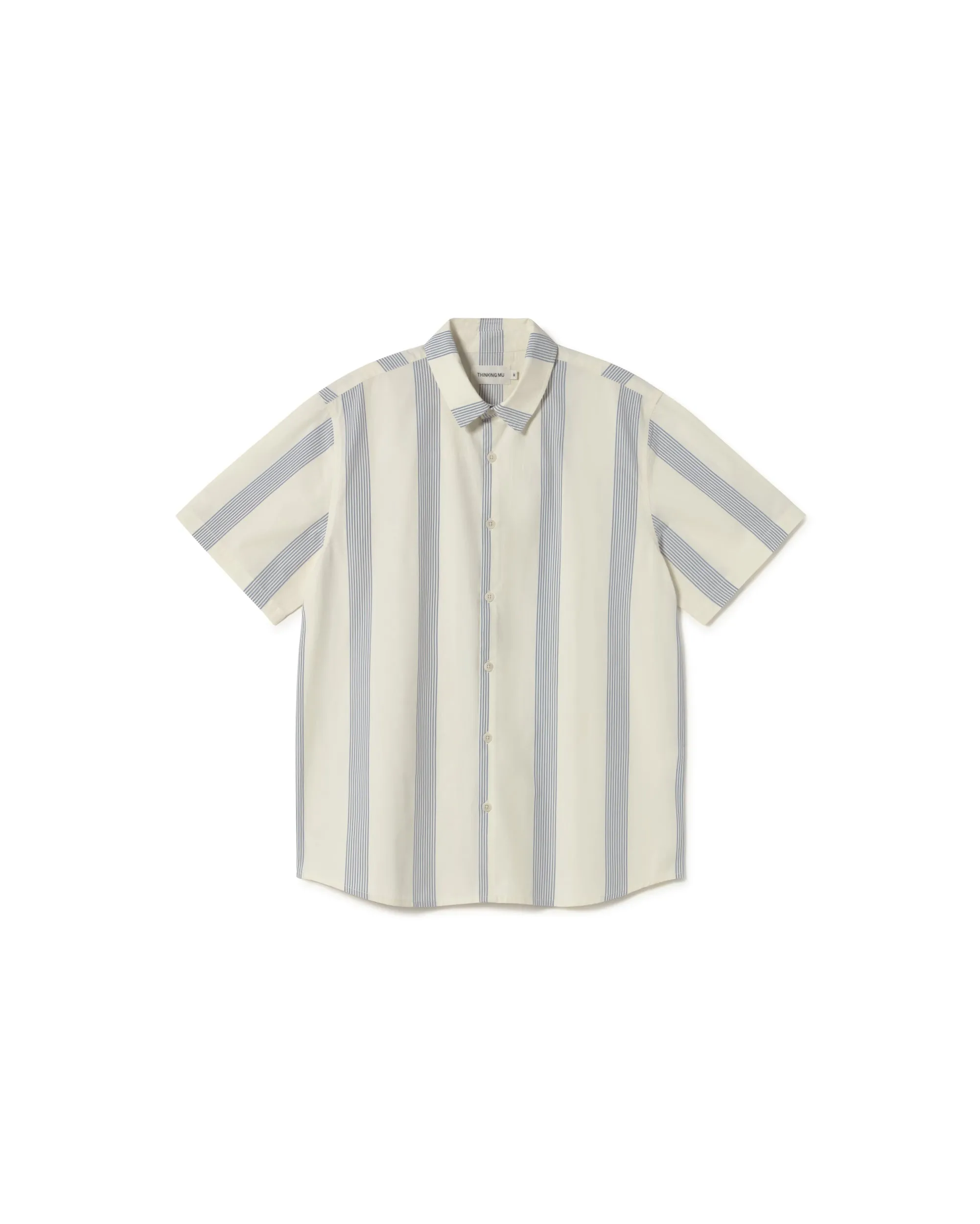 Men's Tom Button-Up Shirt Blue Stripes sold by Ivalo.com product image thumbnail 3