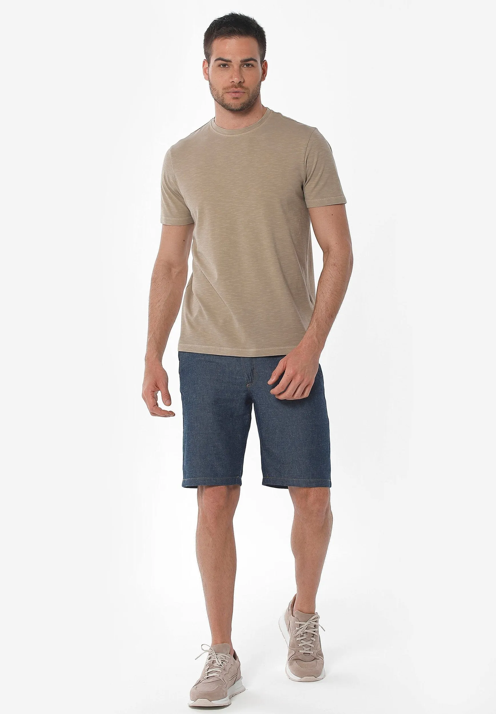 Men's Hemp Blend Denim Shorts Save Blue sold by Ivalo.com product image thumbnail 2