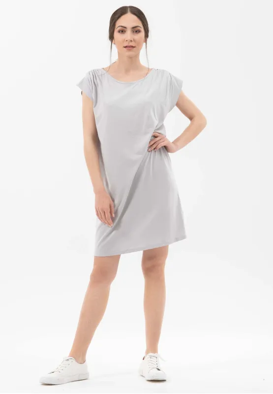 Lyocell Blend Jersey Mini Dress Cloud Grey sold by Ivalo.com