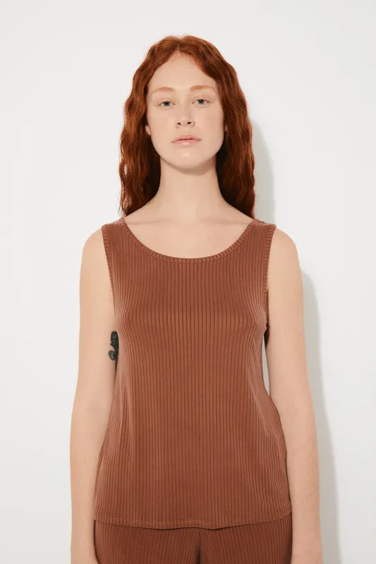Rosella Top Brown sold by Ivalo.com