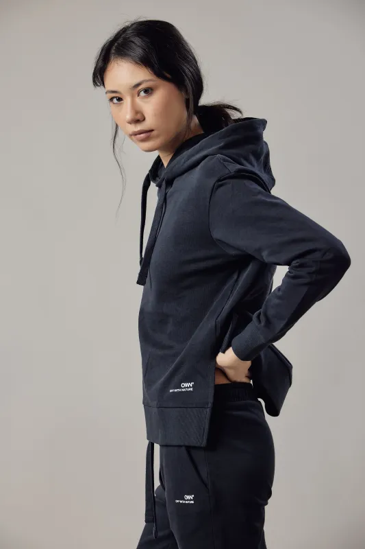 Women's Hoodie With Side Slits sold by Ivalo.com