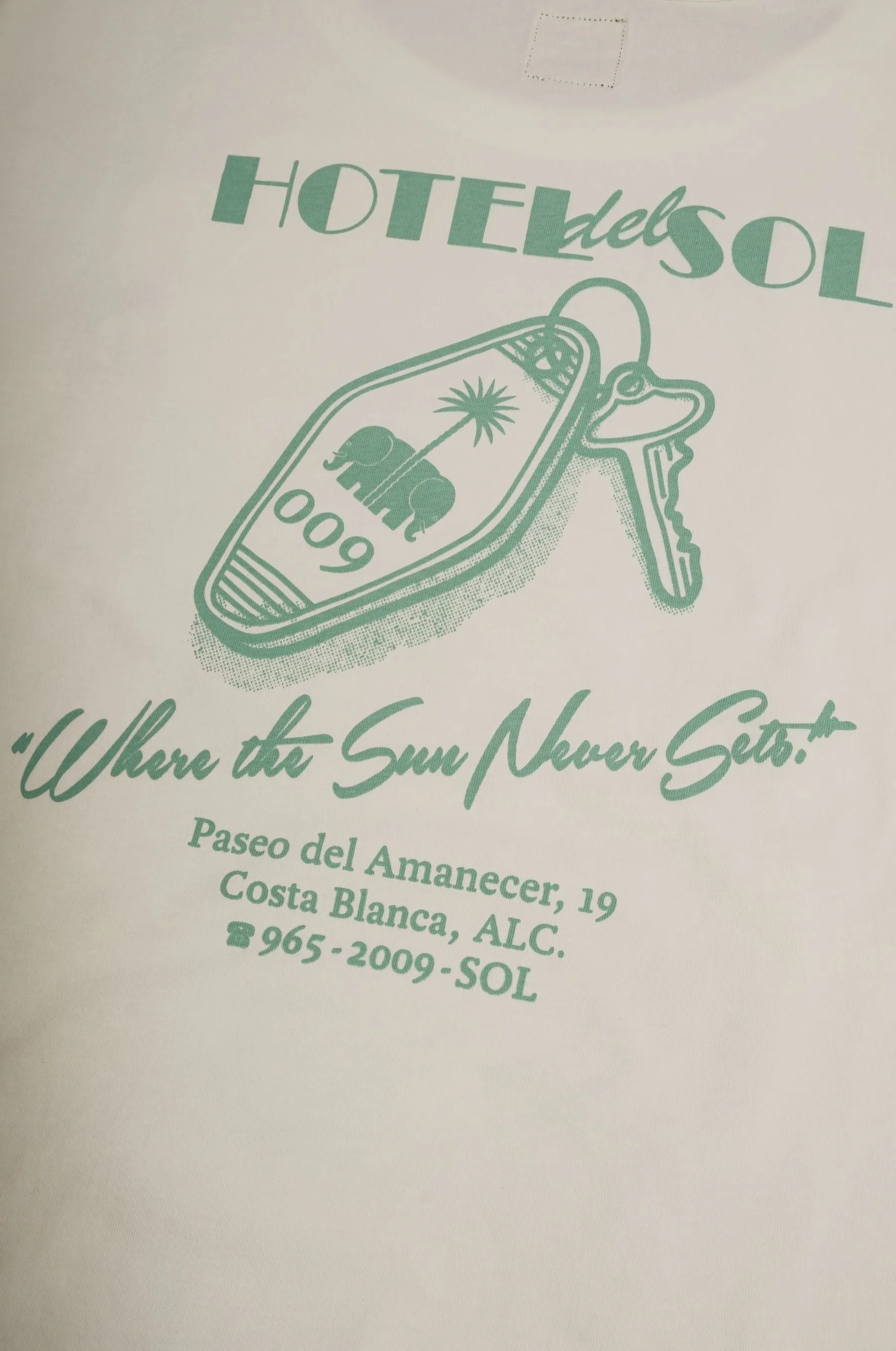 Men's Trendsplant x Antonyo Marest Keychain Oversized Heavy T-Shirt Foam White sold by Ivalo.com product image thumbnail 5