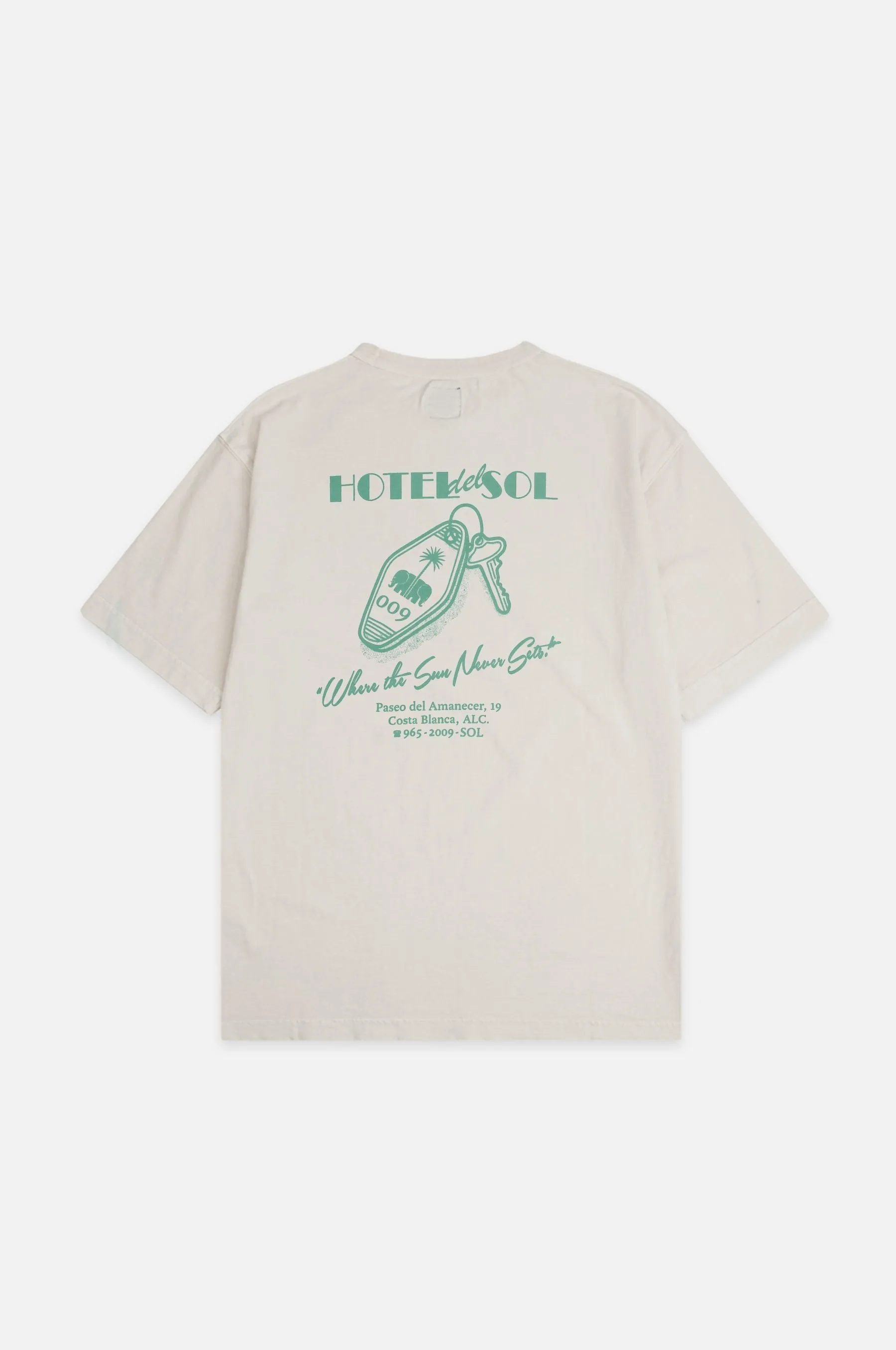 Men's Trendsplant x Antonyo Marest Keychain Oversized Heavy T-Shirt Foam White sold by Ivalo.com product image thumbnail 3