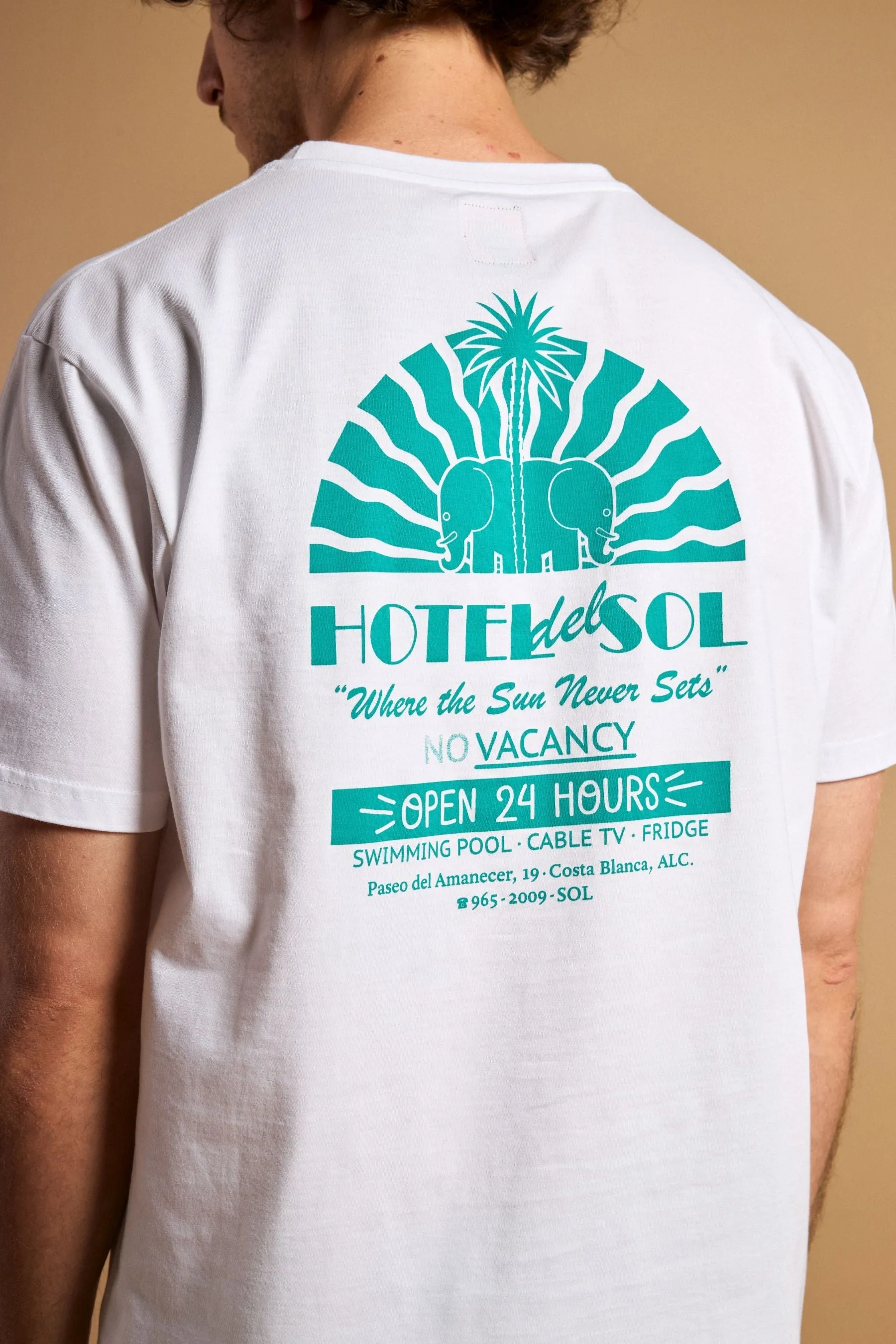 Men's Trendsplant x Antonyo Marest HdS Lobby T-Shirt White sold by Ivalo.com product image thumbnail 2