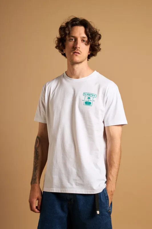 Men's Trendsplant x Antonyo Marest HdS Lobby T-Shirt White sold by Ivalo.com