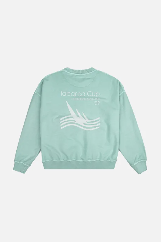 Women’s 1770 Pigment Oversized Sweater Shore Green sold by Ivalo.com